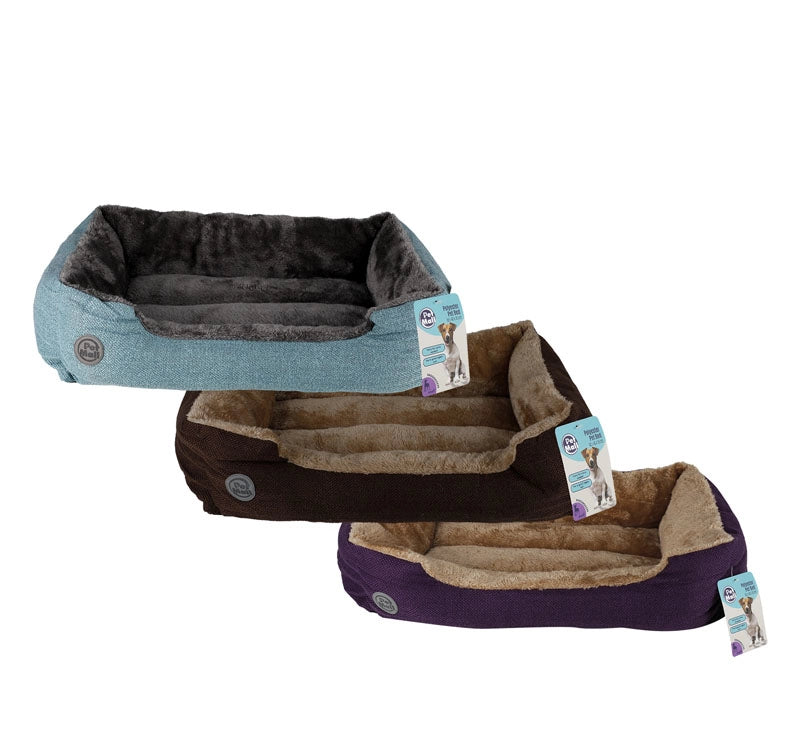 Petmall Fur Dog Bed - Rectangle