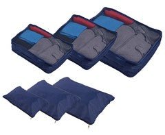 6 - Piece Luggage Organiser Set - Retail Therapy Online