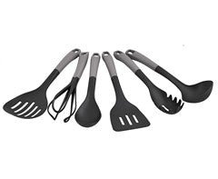 6pc Kitchen Utensils & Rotating Stand - Retail Therapy Online