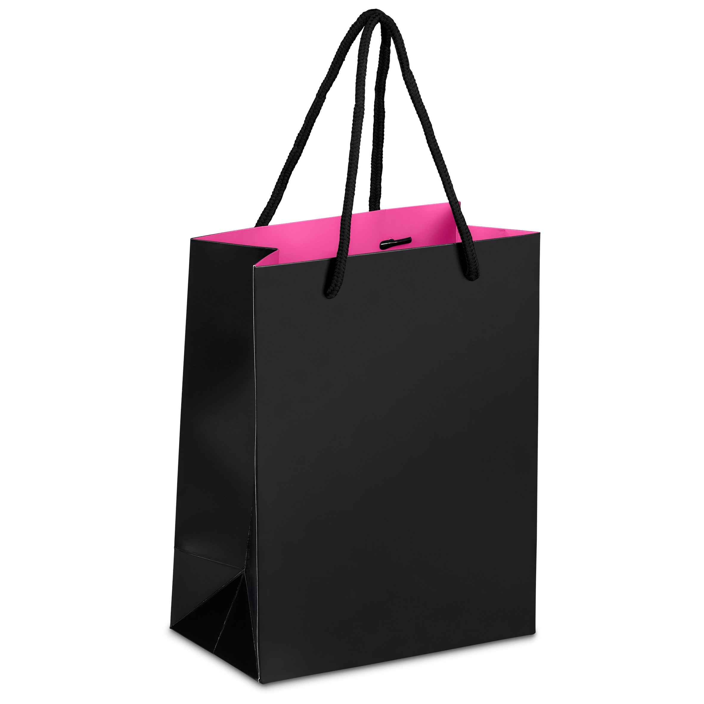 Finery Black Paper Gift Bag