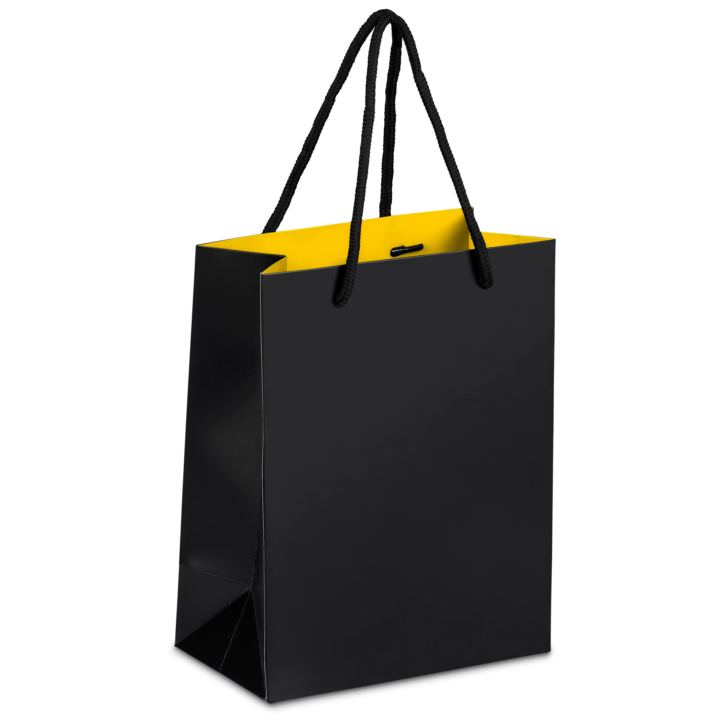 Finery Black Paper Gift Bag