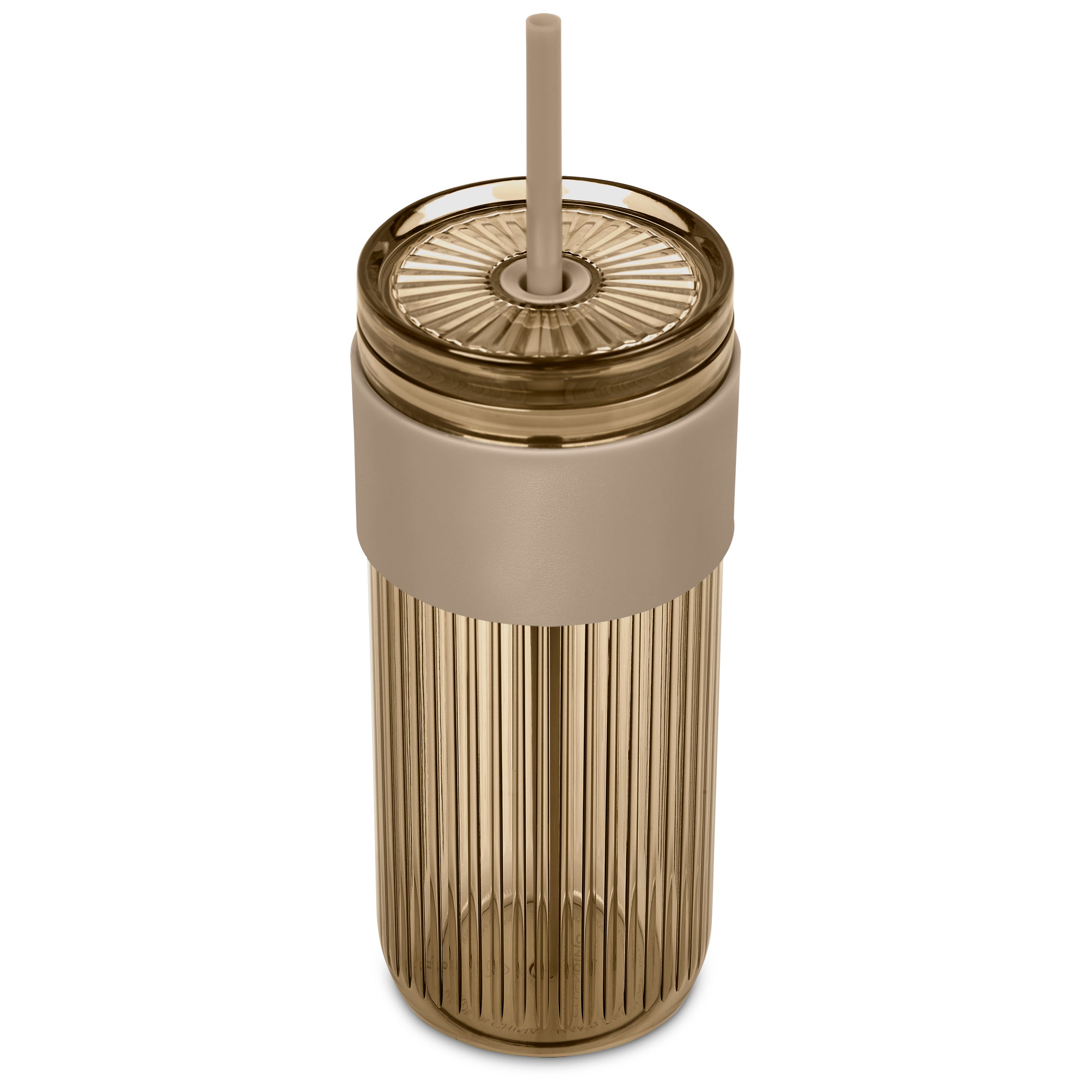 Serendipio Mayfair Plastic Tumbler & Straw – 650ml