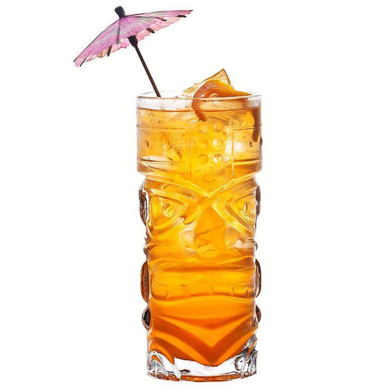 Tiki Cocktail Glasses 380ml - Set of 6