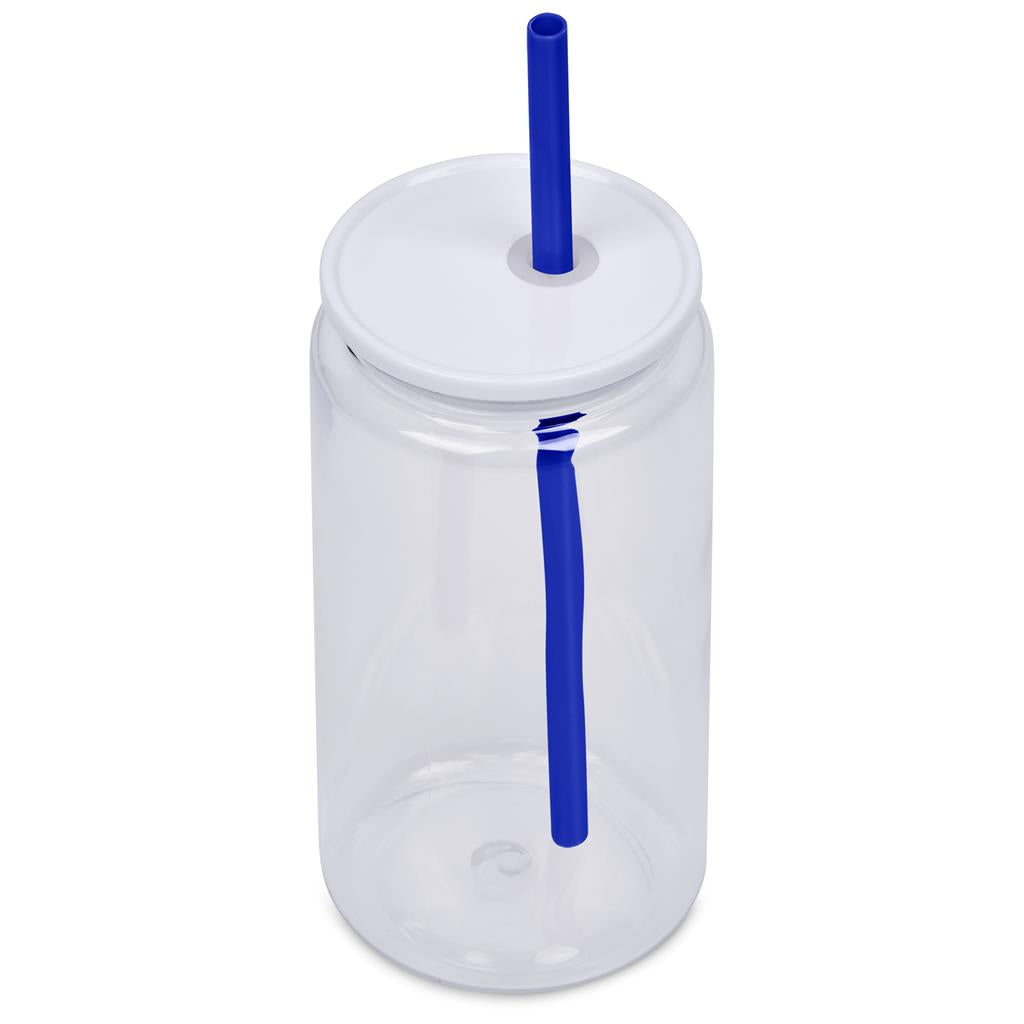 Mina Plastic Tumbler and Straw - 550ml