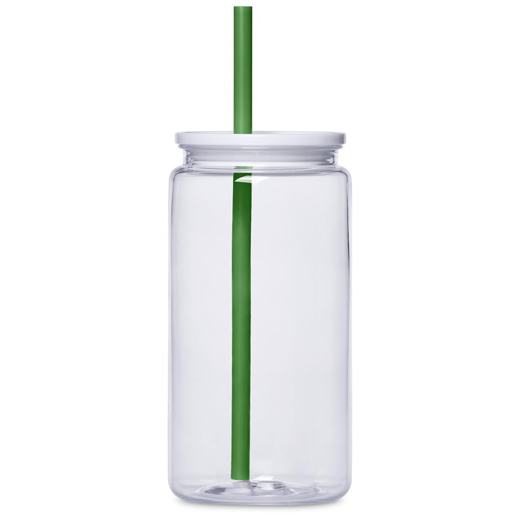 Mina Plastic Tumbler and Straw - 550ml
