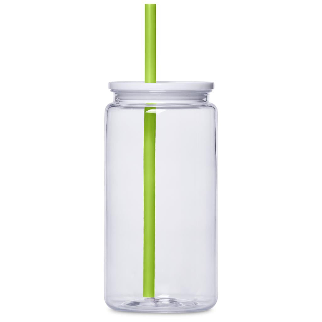 Mina Plastic Tumbler and Straw - 550ml