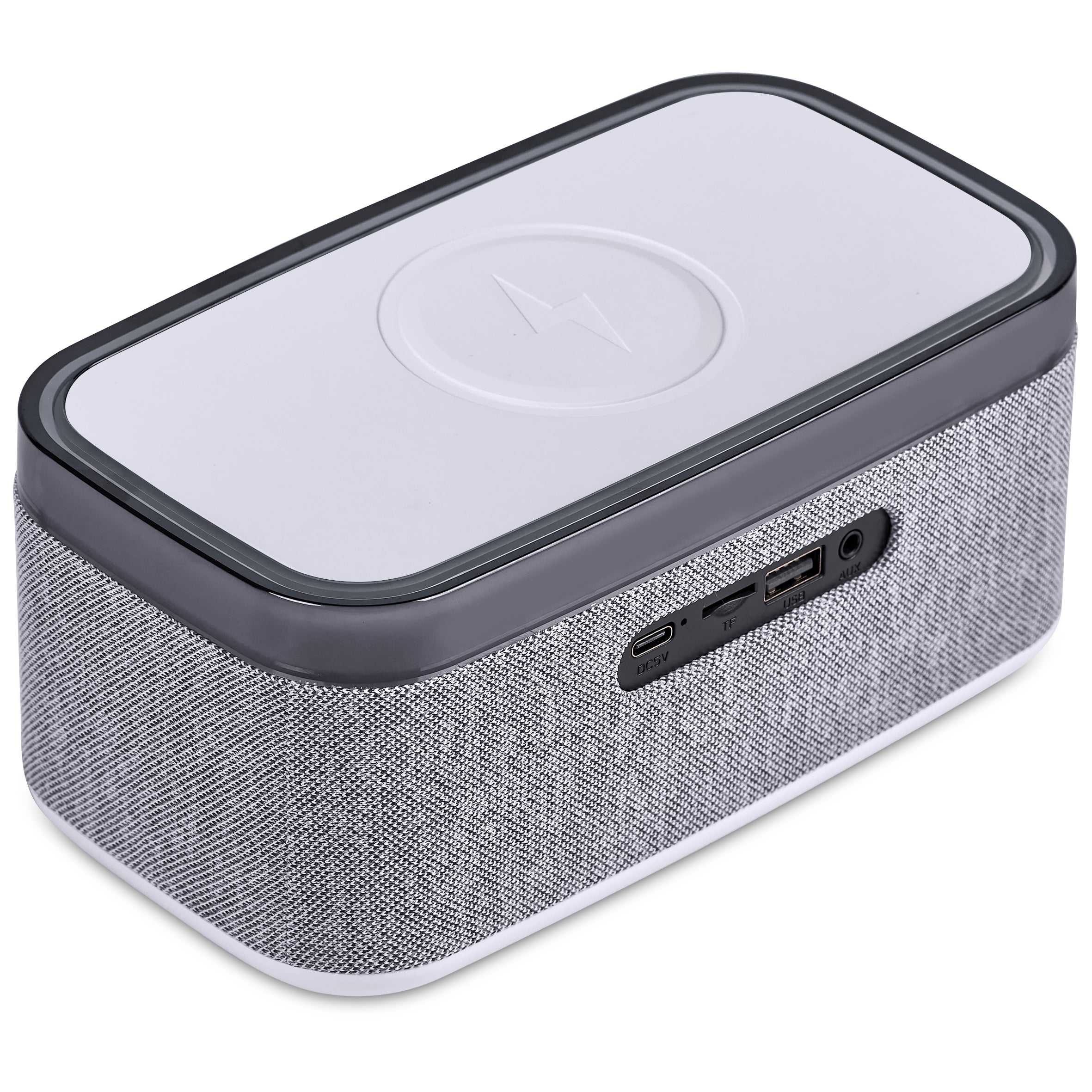 Serendipio Cumberland 10W BT Speaker Wireless Charger & Clock