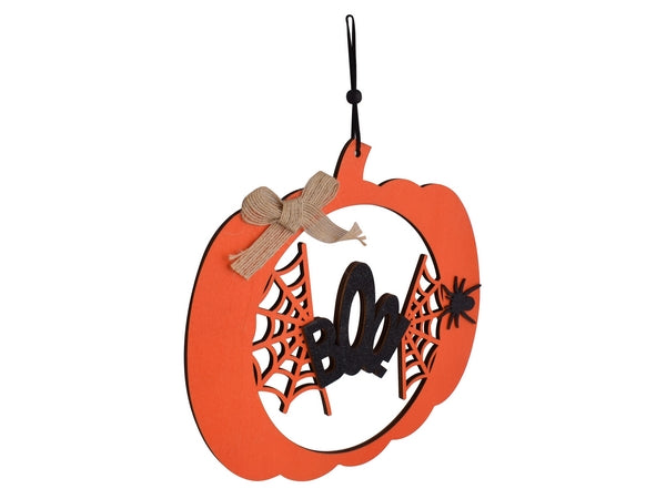 Halloween Pumpkin & Spider Decoration