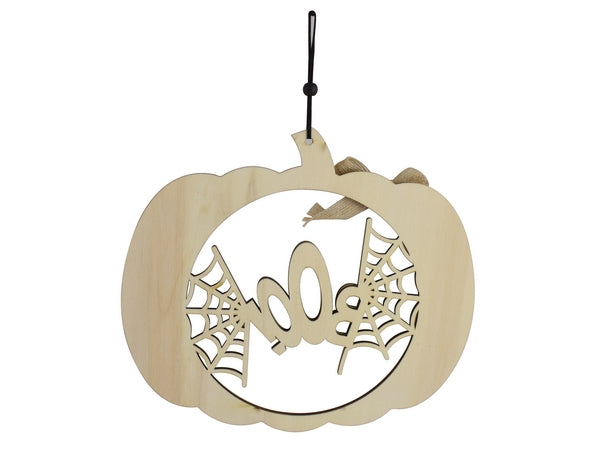 Halloween Pumpkin & Spider Decoration