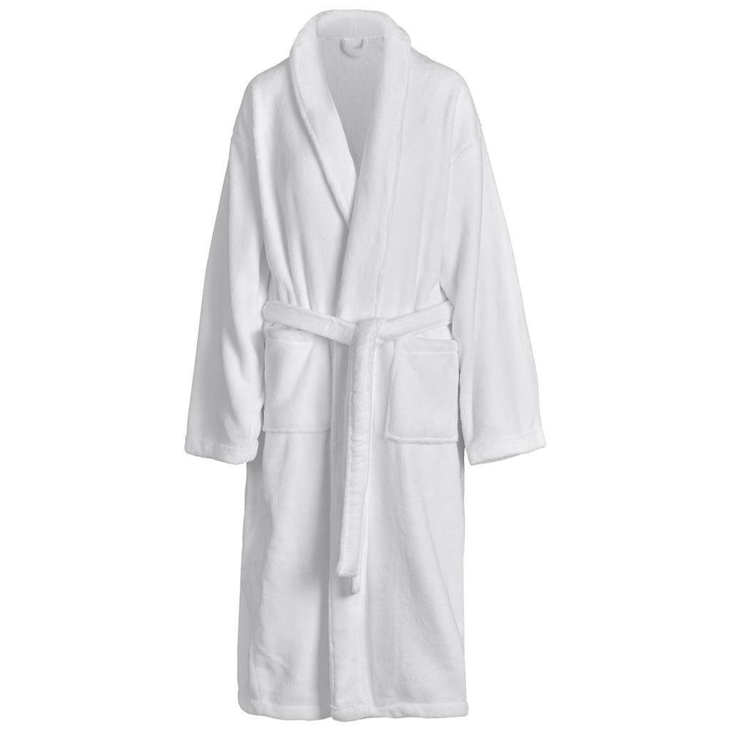 Serendipio Langham Coral Fleece Bathrobe - Ladies