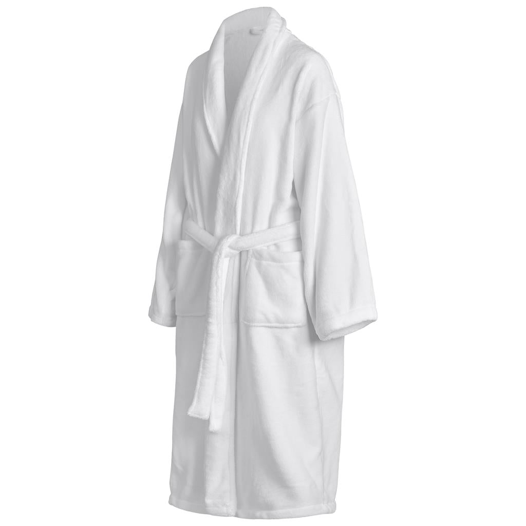 Serendipio Langham Coral Fleece Bathrobe - Ladies