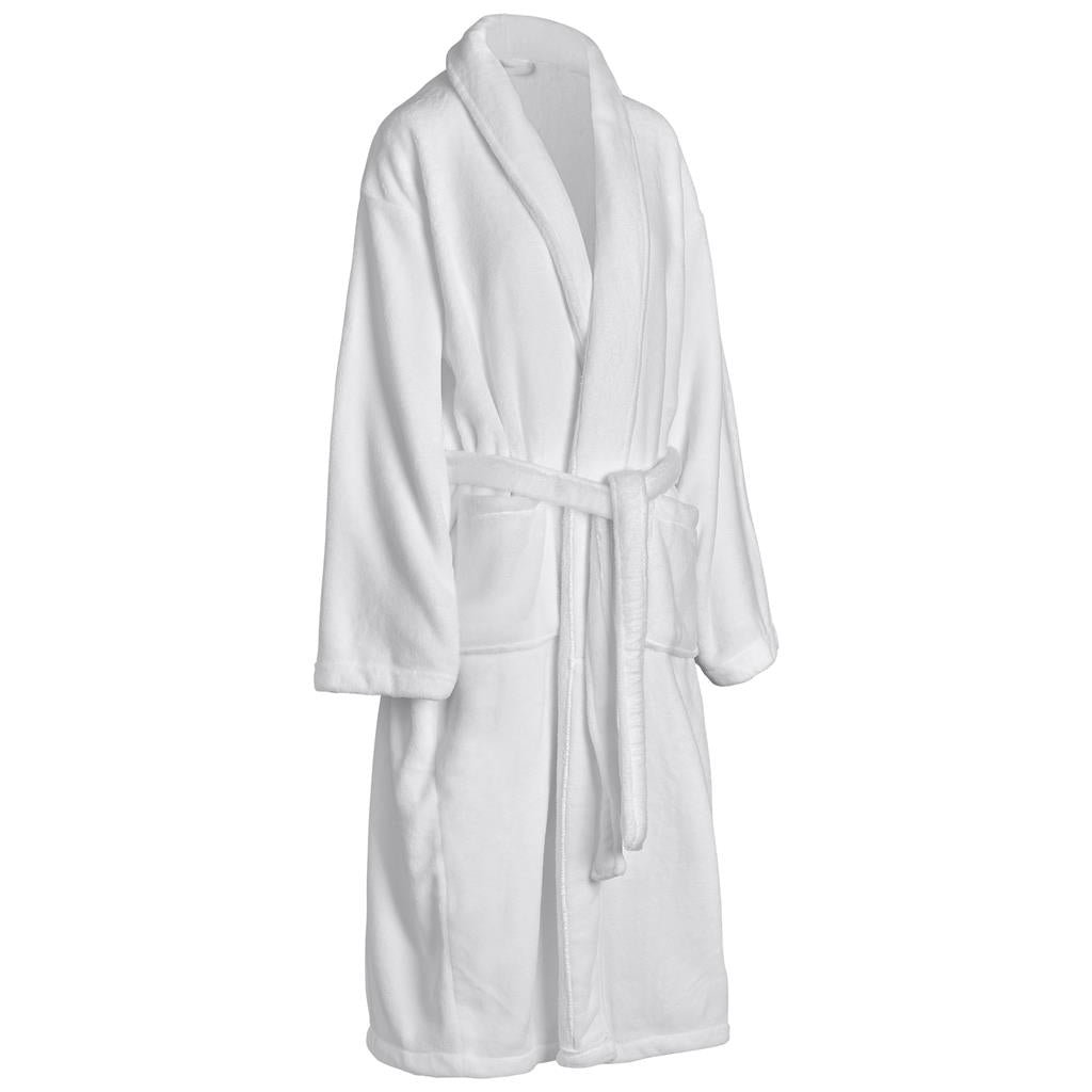 Serendipio Langham Coral Fleece Bathrobe - Ladies