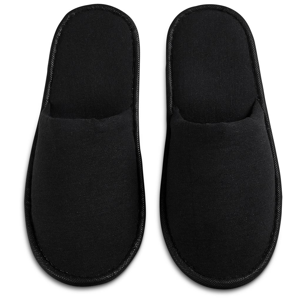 Serendipio Linen Slippers