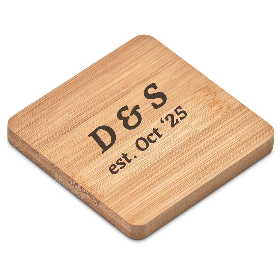 Drifter Bamboo Bottle Opener Coaster