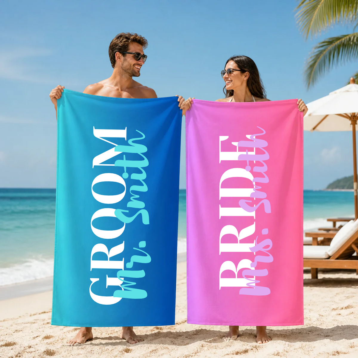 Microfibre Beach / Pool Towel - Fully Customised