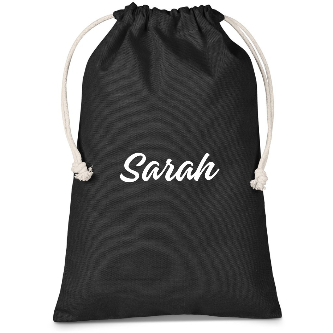 Cotton Coloured Drawstring Pouch