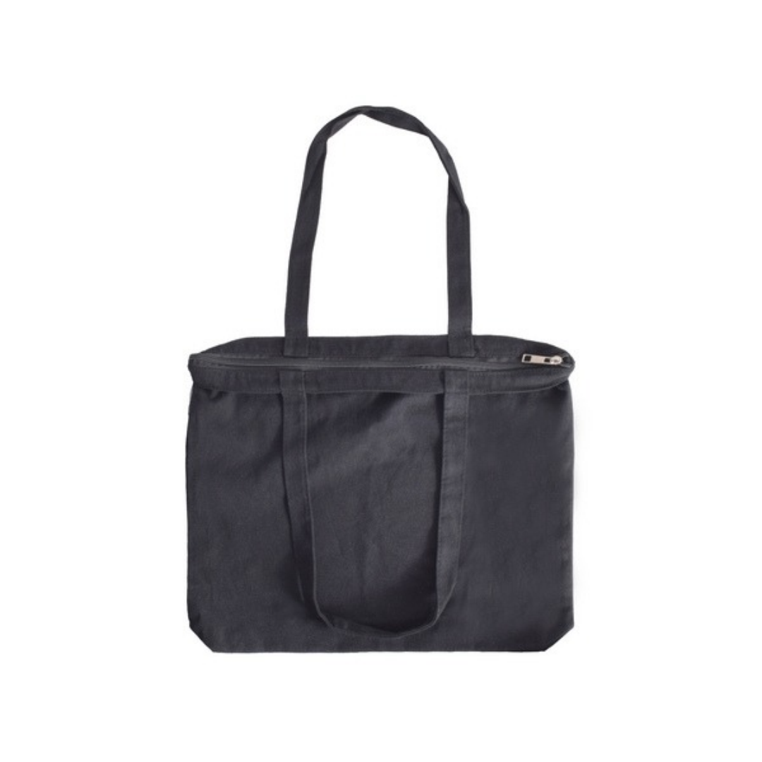 Cotton Zip Tote Bag - 280g