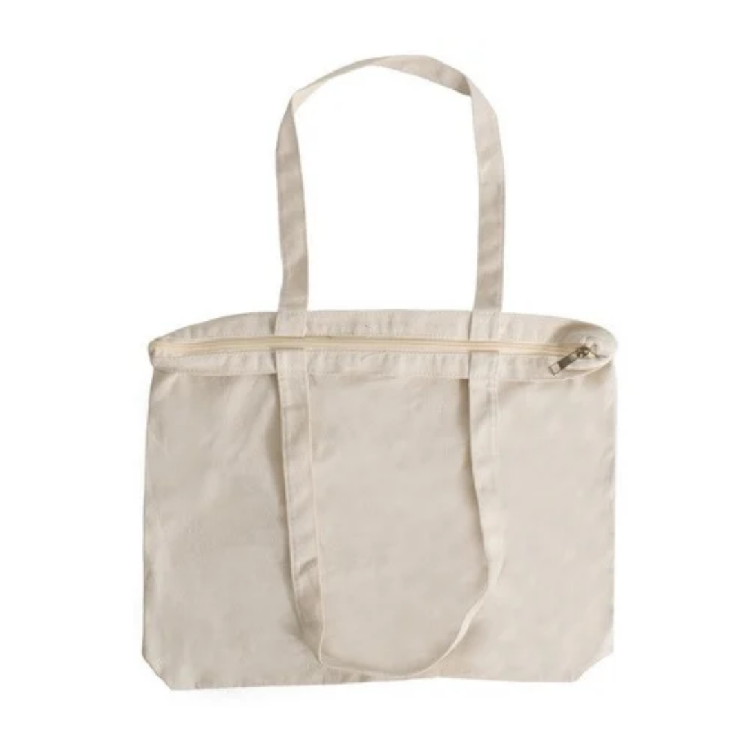 Cotton Zip Tote Bag - 280g