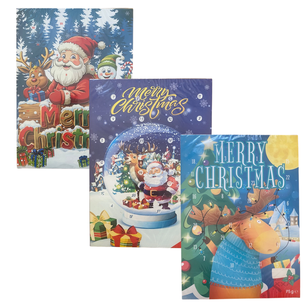 Xmas Chocolate Advent Calendar - 75g