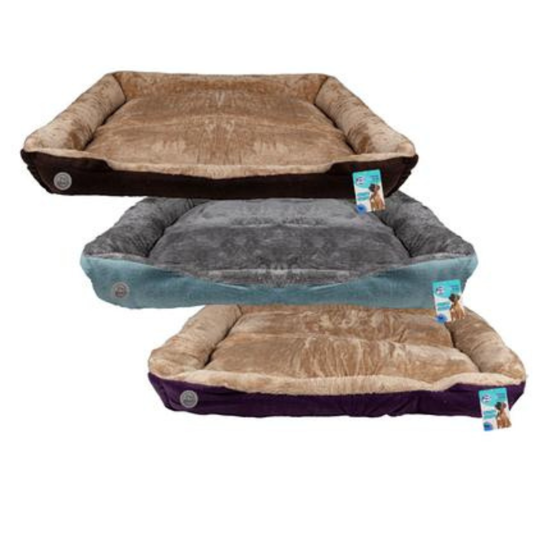 Petmall Fur Dog Bed - Rectangle