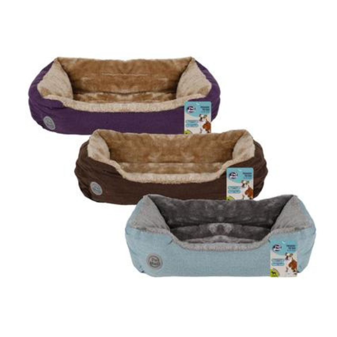 Petmall Fur Dog Bed - Rectangle