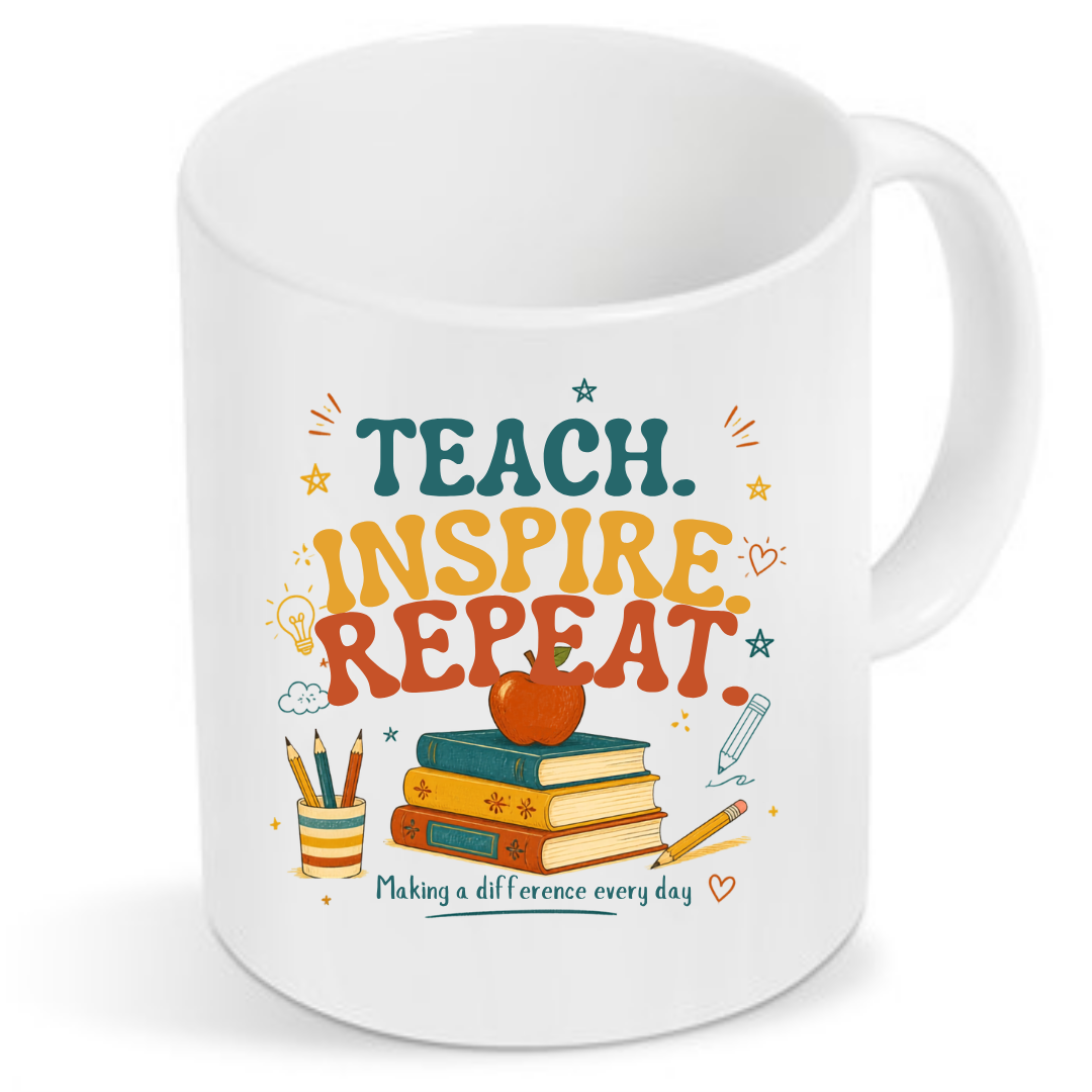 Personalised Teacher's Gift Mugs - 340ml