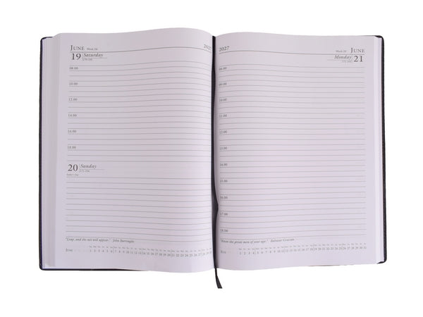 Graphite PU Diary A5 - 2027