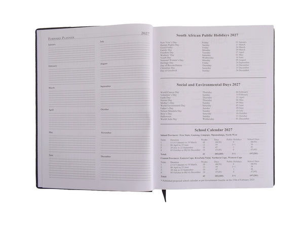 Graphite PU Diary A5 - 2027