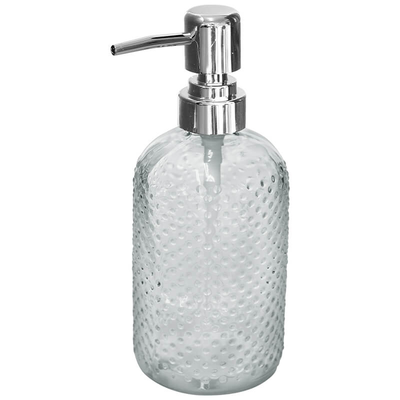 Dotted Glass Liquid Dispenser 400ml - Set of 3