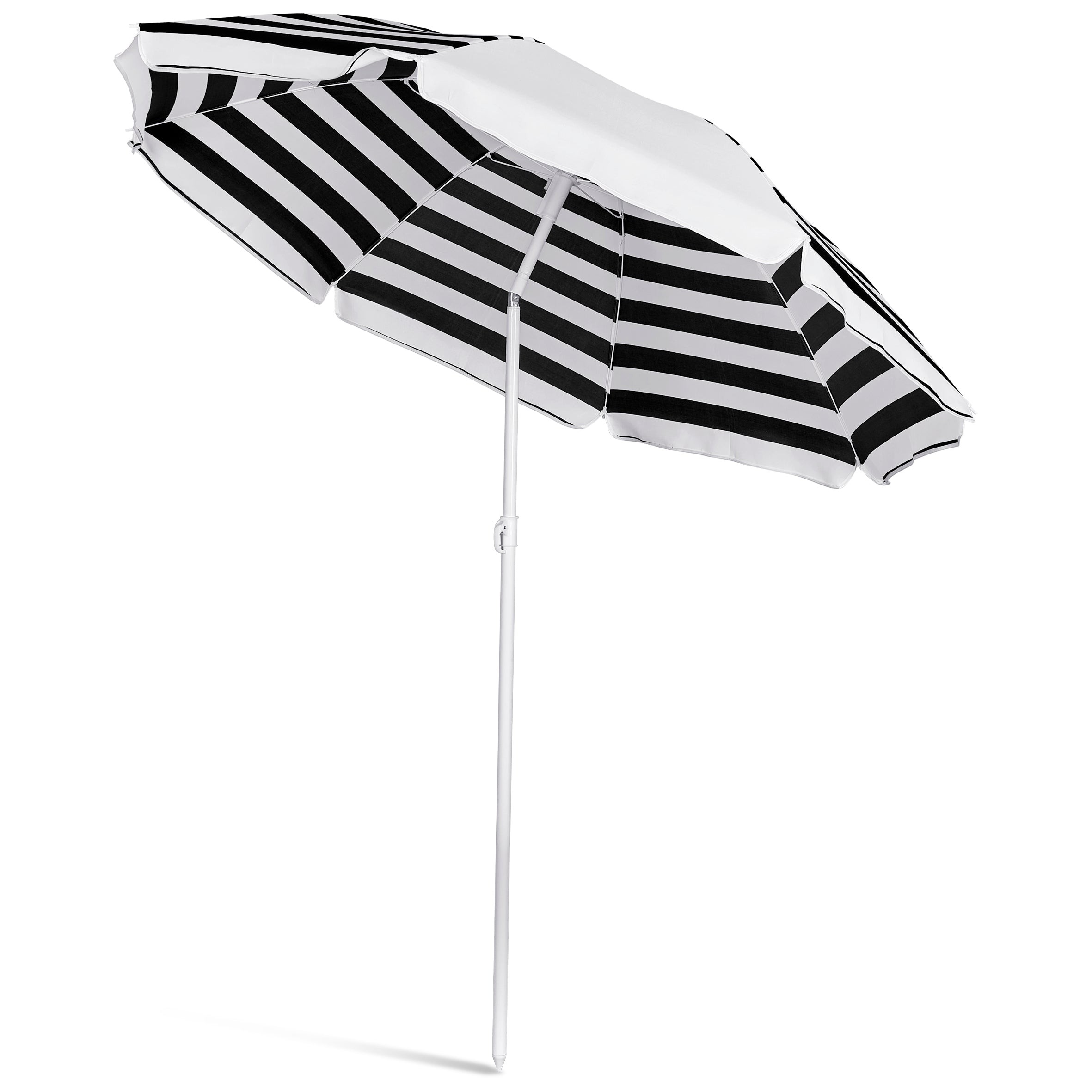 Serendipio Tanereef Stripe Beach Umbrella