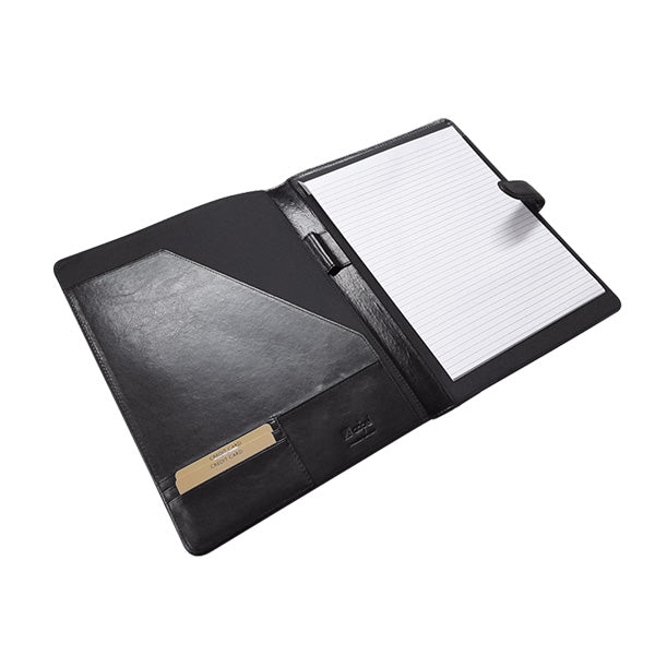 Adpel A4 Genuine Leather Folder with Tab Closure - Retail Therapy Online