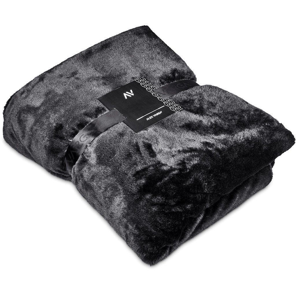 Alex Varga Palazzo Faux Fur Fleece Blanket - Retail Therapy Online