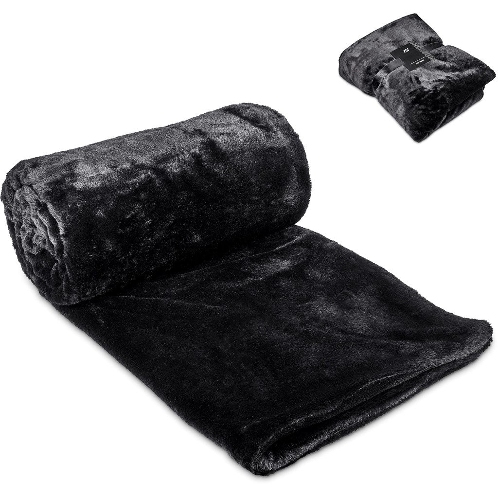 Alex Varga Palazzo Faux Fur Fleece Blanket - Retail Therapy Online