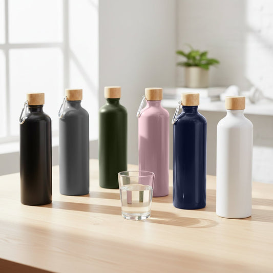 Alicante Aluminium Water Bottle - 750ml - Retail Therapy Online