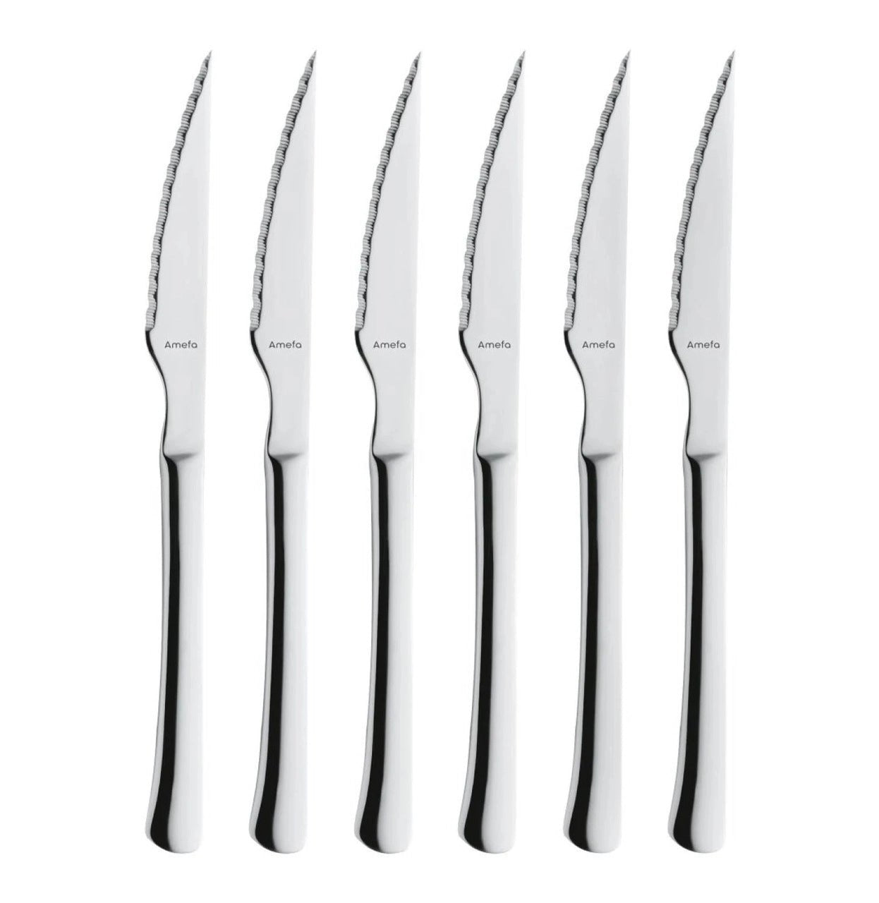 Amefa Chuletero Steak Knives 6pc - Retail Therapy Online