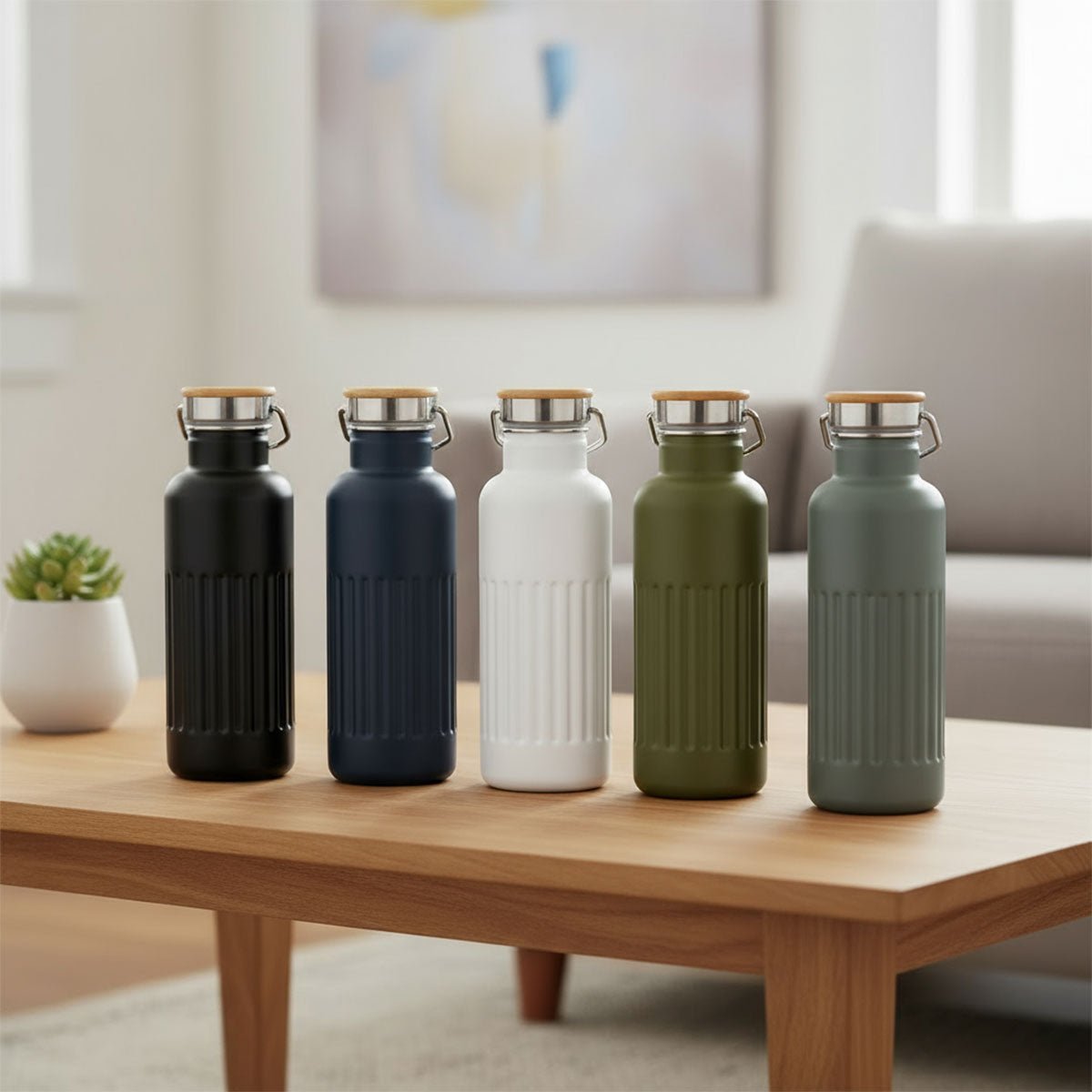 Ankara Double Wall Stainless Steel Flask - 500ml - Retail Therapy Online