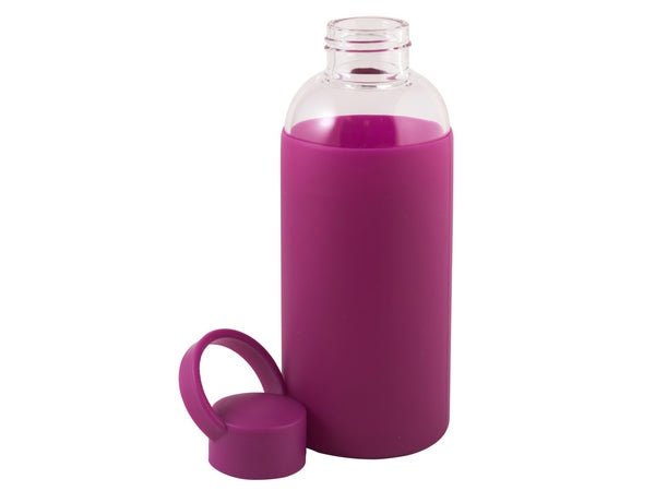 Aqua Loop Glass Water Bottle - 600ml - Retail Therapy Online