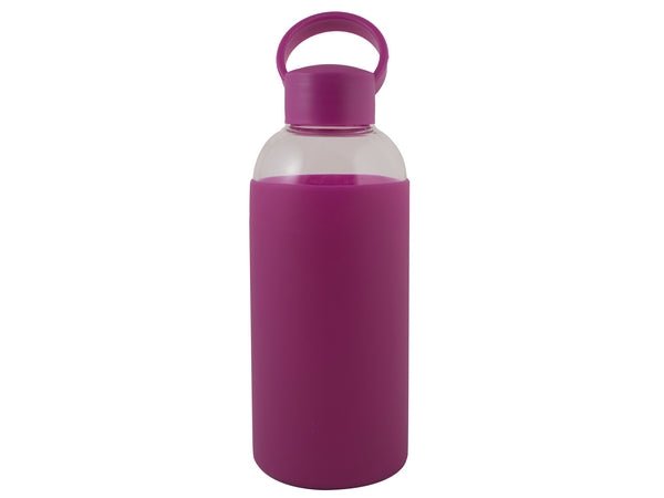 Aqua Loop Glass Water Bottle - 600ml - Retail Therapy Online