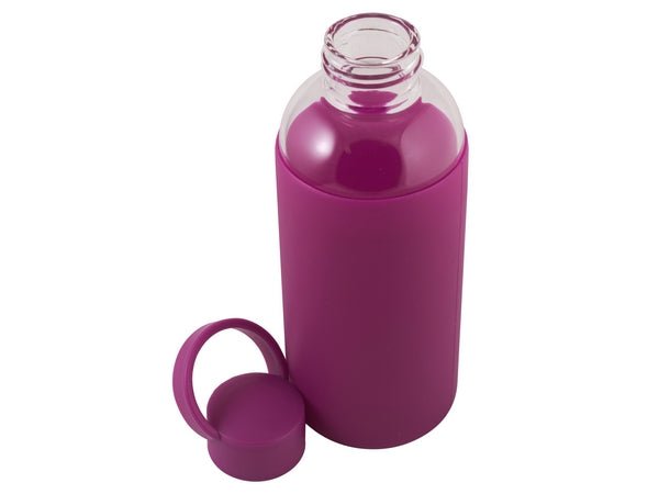 Aqua Loop Glass Water Bottle - 600ml - Retail Therapy Online