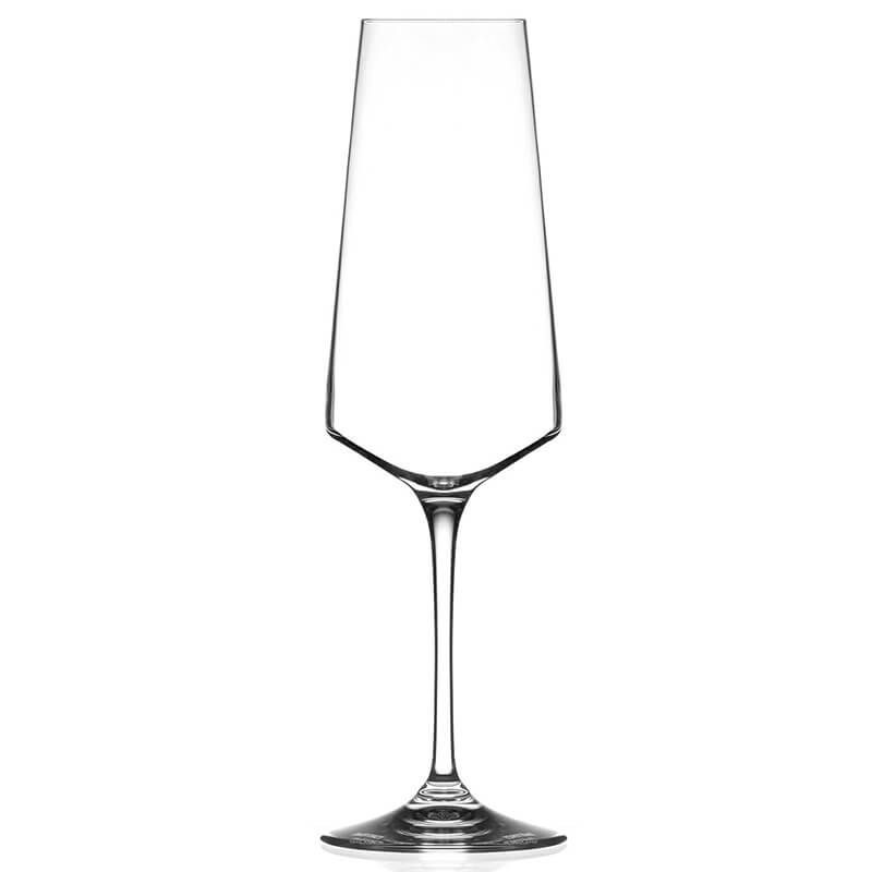 Aria Luxion Crystal Champagne Flute Glass - Set of 6 - Retail Therapy Online