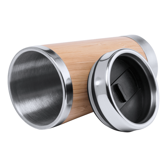 Ariston Bamboo & S/S Travel Cup 500ml - Retail Therapy Online