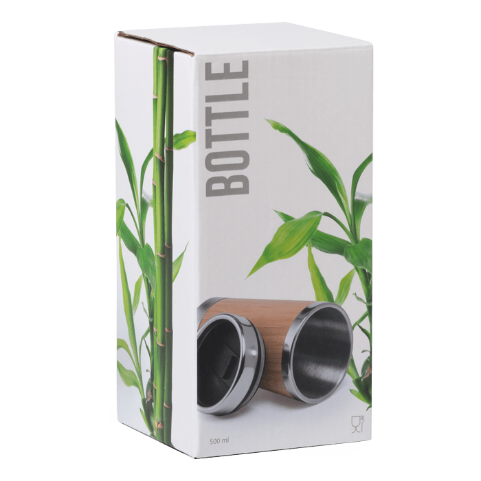 Ariston Bamboo & S/S Travel Cup 500ml - Retail Therapy Online
