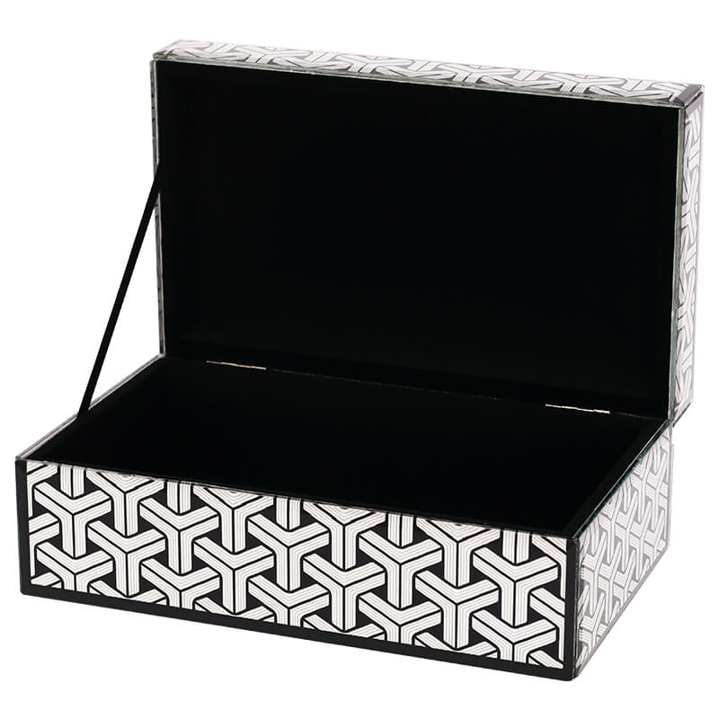 Arlo Monochrome Jewellery Box - Retail Therapy Online