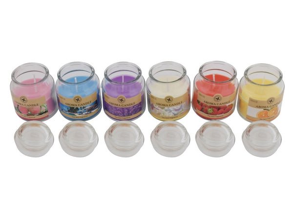 Aroma Scented Candle Set - 6pc - Retail Therapy Online