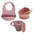 Baby Feeding Silicone 4pc Set - Retail Therapy Online