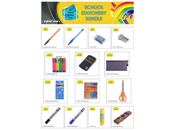 Back to School Stationery Pack - Retail Therapy Online