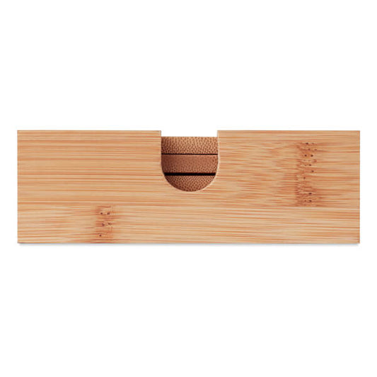 Bamboo Coaster Set - Retail Therapy Online