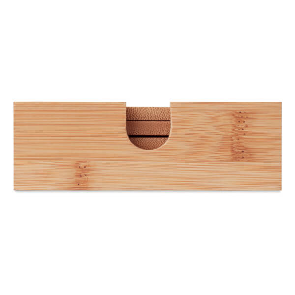 Bamboo Coaster Set - Retail Therapy Online