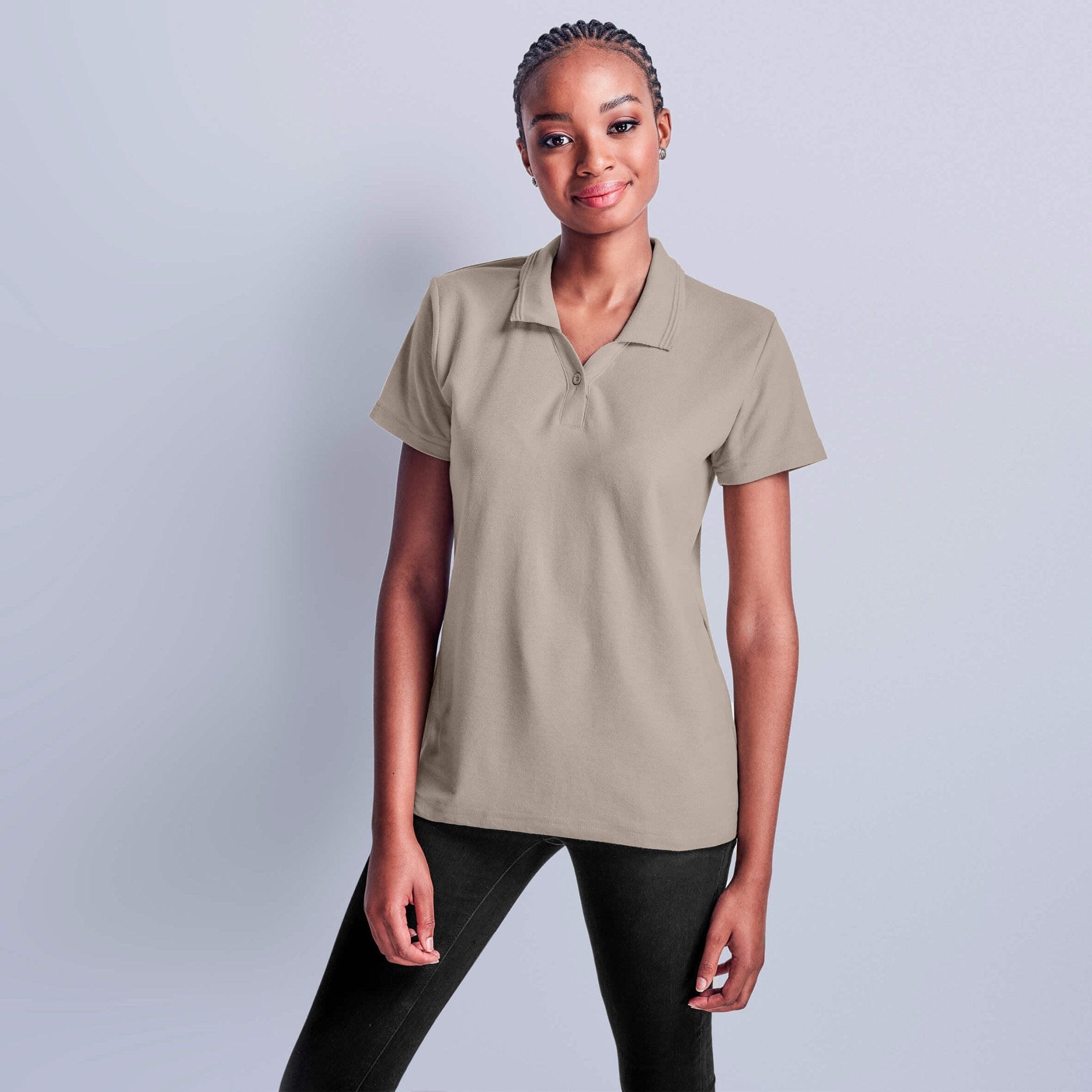 Basic Pique Golf Shirt - Ladies - Retail Therapy Online