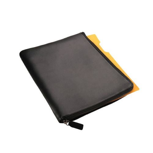 Bettoni Tuscan Leather Document Holder A4 Zipped - Retail Therapy Online